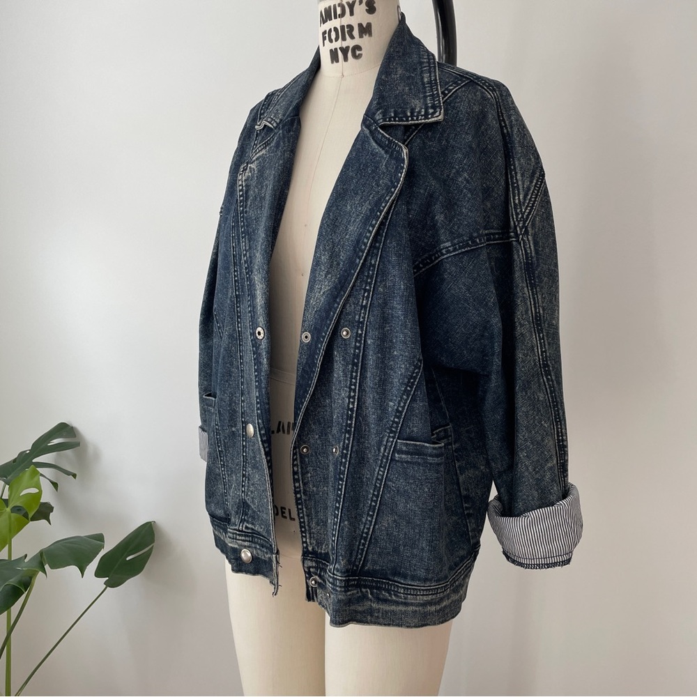Vintage Denim Oversized Jacket